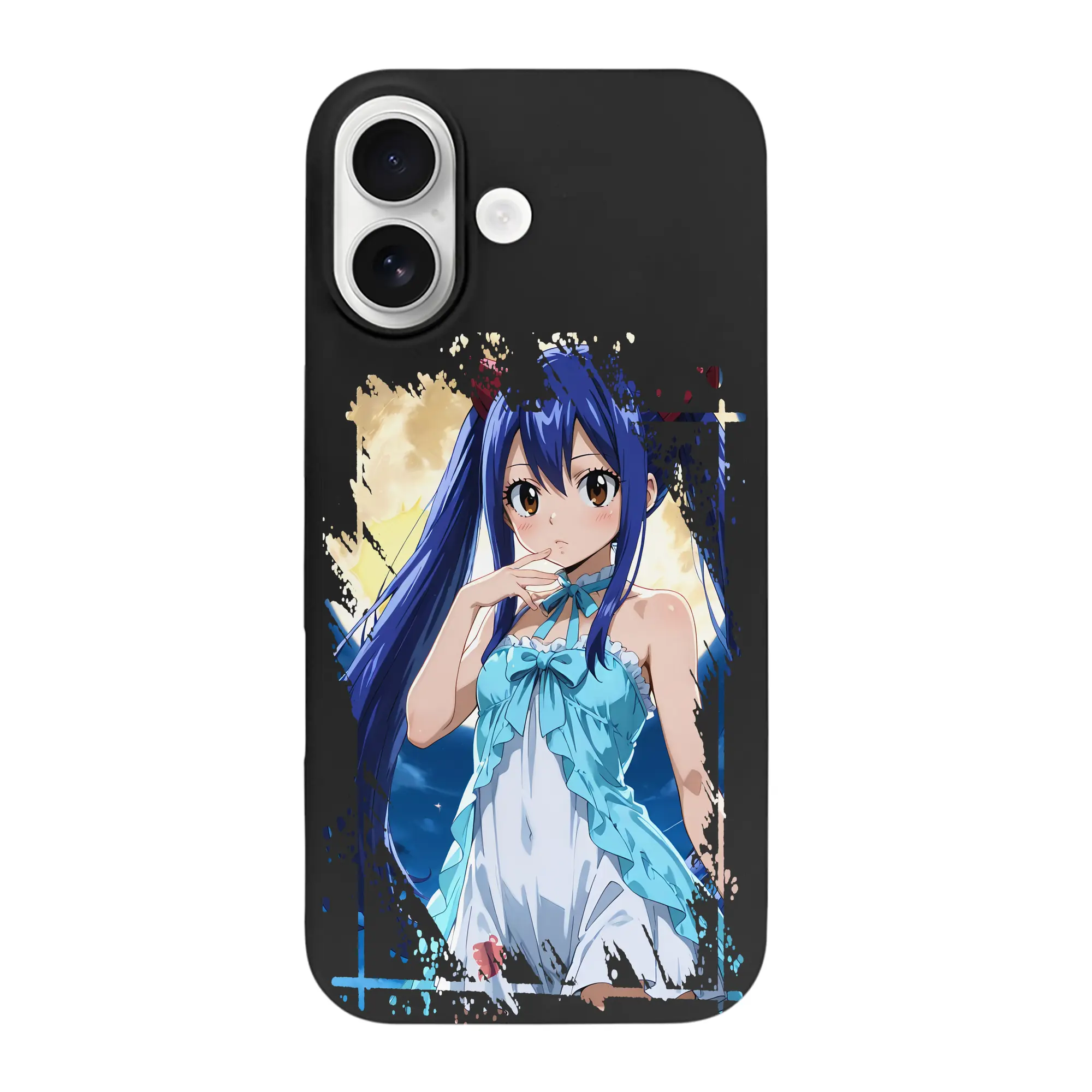 フェアリーテイル グッズ ウェンディ・マーベル - iPhone 17 シリーズ シリコンケース 薄型 耐衝撃 指紋防止 ソフトタッチカバー 精密フィット 傷防止 保護ケース iPhone 17/17 Air/17 Pro/17 Pro Max 対応